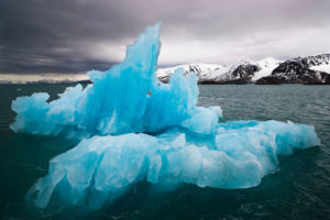Svalbard iceberg